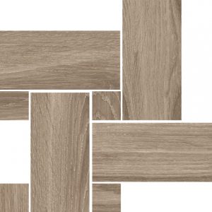 ORIGIN Mosaico  Legno Tan   22x22cm Nat.  Rett.