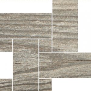 MARSALA Mosaico Legno Gray  22x22cm Nat.  Rett.