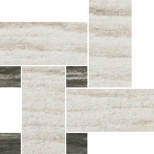 ORISTANO Mosaico Legno Basic  22x22cm Nat.  Rett.