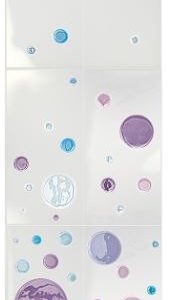ARCHITECTURAE,Tiles White idrogetto Bubbles B1 Pastel, 30x60 cm