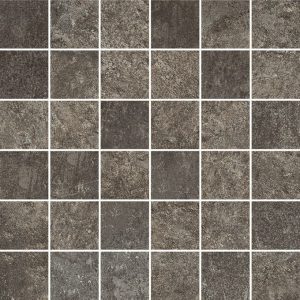 OVERLAND Mosaico Antracite   30x30cm (5x5cm) Nat.