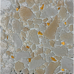 BROOK, AVORIO, MOSAICO, lucida, 26,8 x 26,8 cm