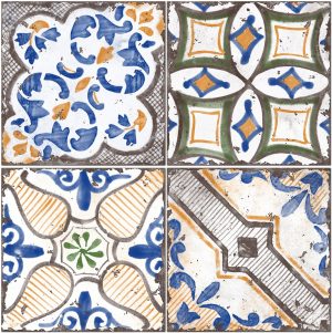 MATERIA Decoro Vietri Mix    15x15cm  Nat.