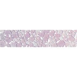 BROOK, LILLA KUNZITE, LISTELLO GRANDE, lucido, 7 x 30 cm