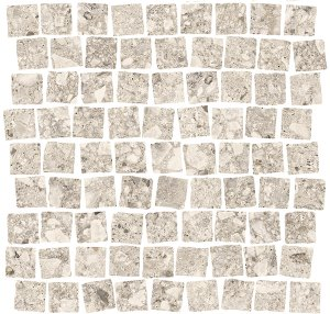 STELVIO Mosaico HSV 10 Bianco      30x30 cm