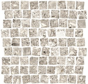 STELVIO Mosaico HSV  5 Grigio    30x30 cm