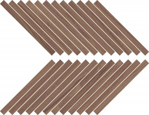 ST. REGIS  Mosaico SR 9 Noce  30x30 cm