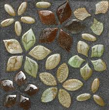 NATURAE FOGLIE, Foglie Fantasia Mix Sottobosco mosaico, 30x30cm