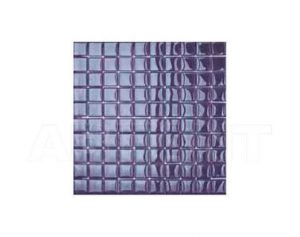 NATURAE FOGLIE, Cubique Liscio Melanzana mosaico, 30x30cm