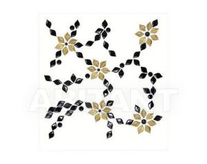 NATURAE FOGLIE, Rampicante Magy Mix Nero e Gold 24Kt modulo 9 pz, 90x90cm