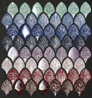 SCULPTURAE, Fiori Rainbow Mix B mosaico, 26,6x27cm