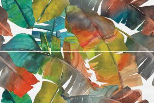 ENJOY Inserto   Colors Leaves A+B  25x75cm