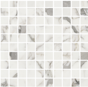 ELEMENTS  LUX Mosaico  Calacatta   30x30cm (2,8x2,8cm) Rett. Lapp. hr. 9mm