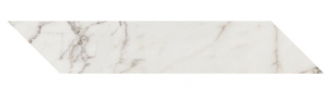 ELEMENTS  LUX Chevron  Calacatta   10x59cm  Rett. Lapp. hr. 9mm SX
