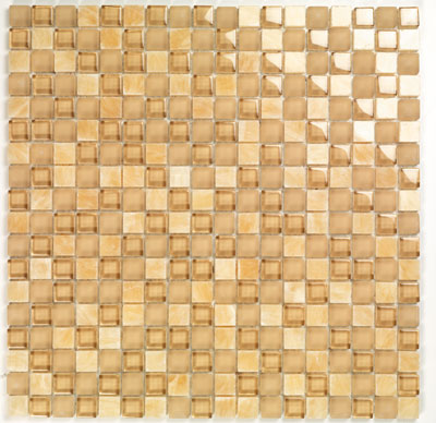PURE & NATURAL Onix Beige Glossy 1,5x1,5cm (30x30cm) PURE & NATURAL Onix Beige Glossy 1,5x1,5cm (30x30cm)