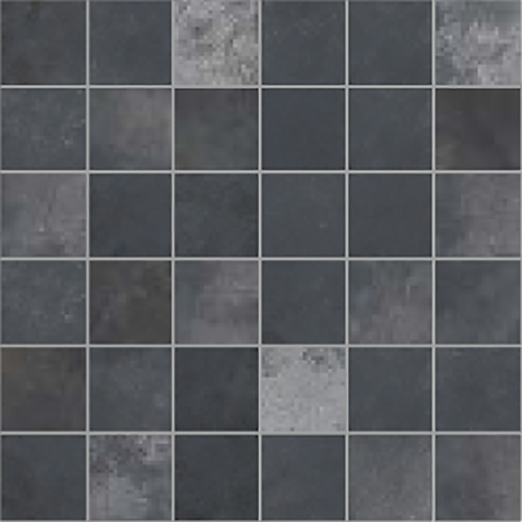 X-METAL Mosaico Su Rete Ferro 30x30cm (5x5cm) X-METAL Mosaico Su Rete Ferro 30x30cm (5x5cm)