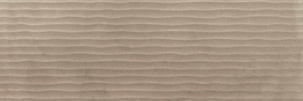 BETON WALL Decoro Strutturato Line Taupe 30x90 cm Pasta Bianca Rett. BETON WALL Decoro Strutturato Line Taupe 30x90 cm Pasta Bianca Rett.