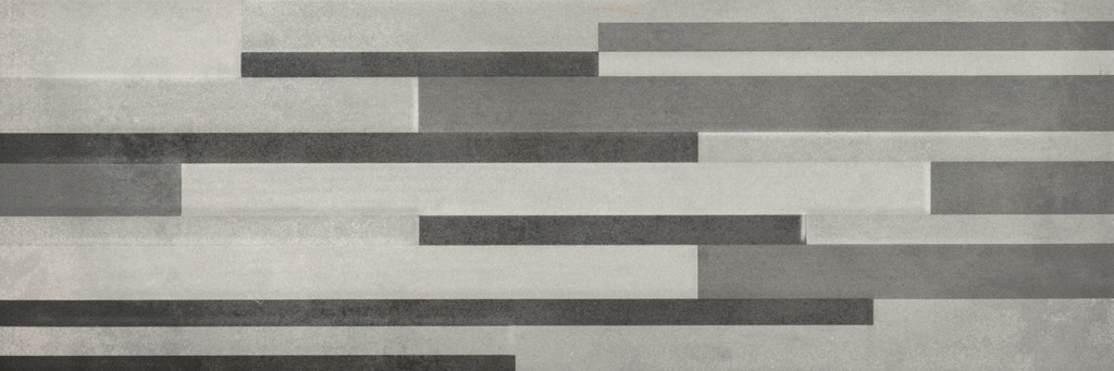FATTOAMANO WALL Decoro Strutturato Cold Grigio/Nero 20 x 60 cm FATTOAMANO WALL Decoro Strutturato Cold Grigio/Nero 20 x 60 cm