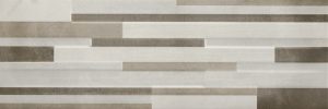 FATTOAMANO WALL Decoro Strutturato Warm Bianco/Caffe 20 x 60 cm