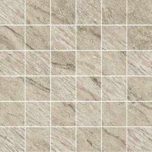 TRIBECA  Mosaico 5x5cm Monocolore 36 Tessere  Beige   30x30 cm