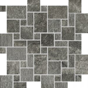 TRIBECA Mosaico Basket Dark Grey  30x30 cm