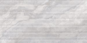 STREAM  Flutes  Silver   30 x 60 cm  Rett.