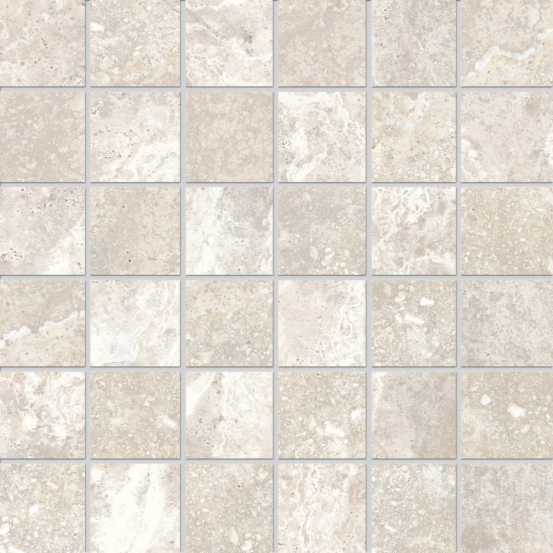STREAM Mosaico 5,5cm Foglio Bone 30 x 30 cm STREAM Mosaico 5,5cm Foglio Bone 30 x 30 cm