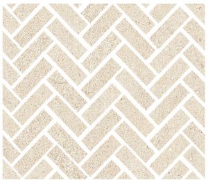 FEEL Mosaico Spina 2,3x6,5cm Foglio  Cream  30 x 30 cm Rett.