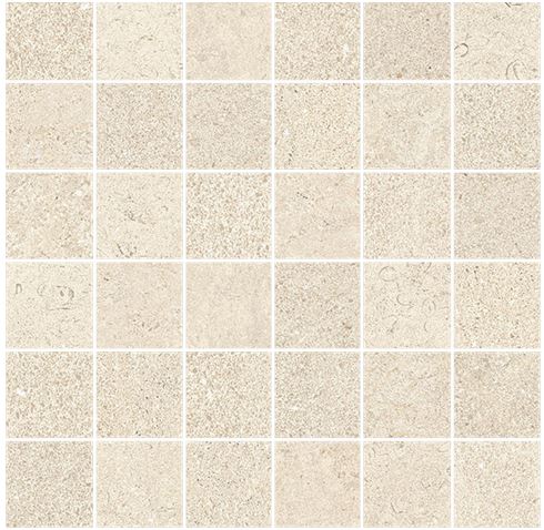 FEEL Mosaico 5x5cm Foglio Cream 30 x 30 cm Rett. FEEL Mosaico 5x5cm Foglio Cream 30 x 30 cm Rett.