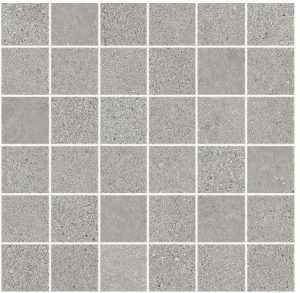 FEEL Mosaico 5x5cm Foglio Grey   30 x 30 cm Rett.