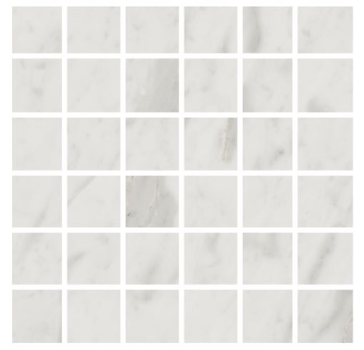 VELVET Mosaico 5x5cm Foglio White 30 x 30 cm Rett. VELVET Mosaico 5x5cm Foglio White 30 x 30 cm Rett.