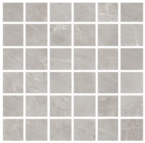 VELVET Mosaico 5x5cm Foglio Grey 30 x 30 cm Rett. VELVET Mosaico 5x5cm Foglio Grey 30 x 30 cm Rett.