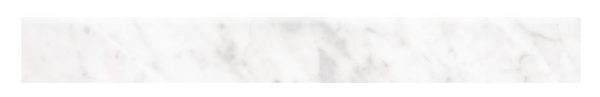 VELVET White     7 x 60 cm Battiscopa