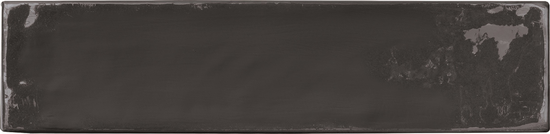 TOTALOOK Totalbrick Majolica Lux Antracite 6x24cm hr. 9,5mm TOTALOOK Totalbrick Majolica Lux Antracite 6x24cm hr. 9,5mm