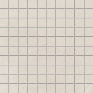 TOTALOOK Mosaico 3x3*cm Bianco   30x30cm Naturale  hr. 9,5mm
