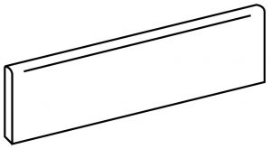 CHATEAU  Noir   7x60cm Nat. Rett.  Battiscopa