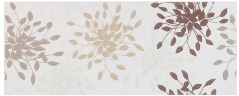 CONCREATE Gris Flower Dec. 20x50cm CONCREATE Gris Flower Dec. 20x50cm