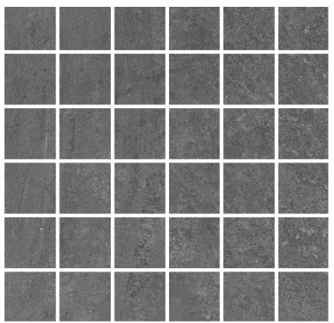 H.24 Dark Mosaico Su Rete 30x30cm Rett. H.24 Dark Mosaico Su Rete 30x30cm Rett.