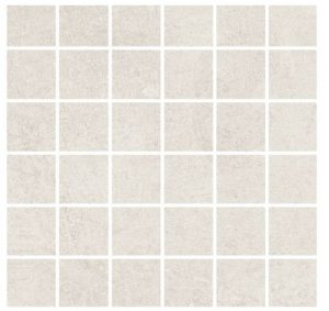 H.24 Ivory   Mosaico Su Rete  30x30cm  Rett.