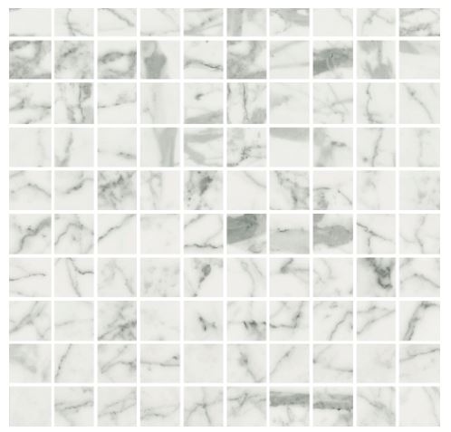 ANTIQUE MARBLE of CERIM Mosaico Ghost Marble_01 30x30cm (3x3cm) Nat. ANTIQUE MARBLE of CERIM Mosaico Ghost Marble_01 30x30cm (3x3cm) Nat.