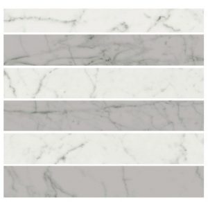 ANTIQUE MARBLE of CERIM  Mosaico 3D Ghost   Marble_01   30x30cm (5x30cm)  Lucido