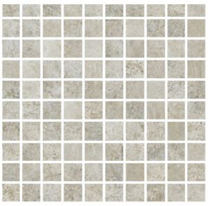 ARTIFACT of CERIM  Mosaico  3D  Worn_Sand  30x30cm (5x5cm) Nat.