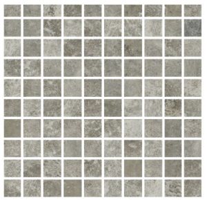 ARTIFACT of CERIM  Mosaico  3D   Crafted_Graphite 30x30cm (5x5cm) Nat.