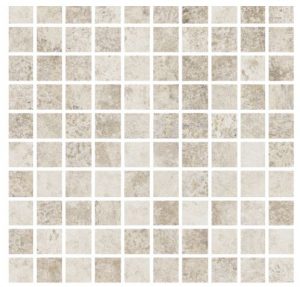 ARTIFACT of CERIM  Mosaico   Aged_White   30x30cm (3x3cm) Nat.