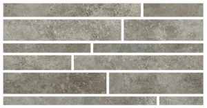 ARTIFACT of CERIM  Modulo Listello Sfalsato  Crafted_Graphite   21x40cm