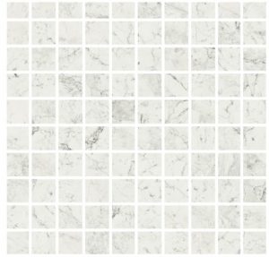 EXALT of CERIM  Mosaico  Fairy White    30x30cm (3x3cm) Lucido