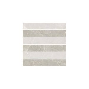 EXALT of CERIM  Mosaico  3D Silver Light  30x30cm (5x30cm) Lucido