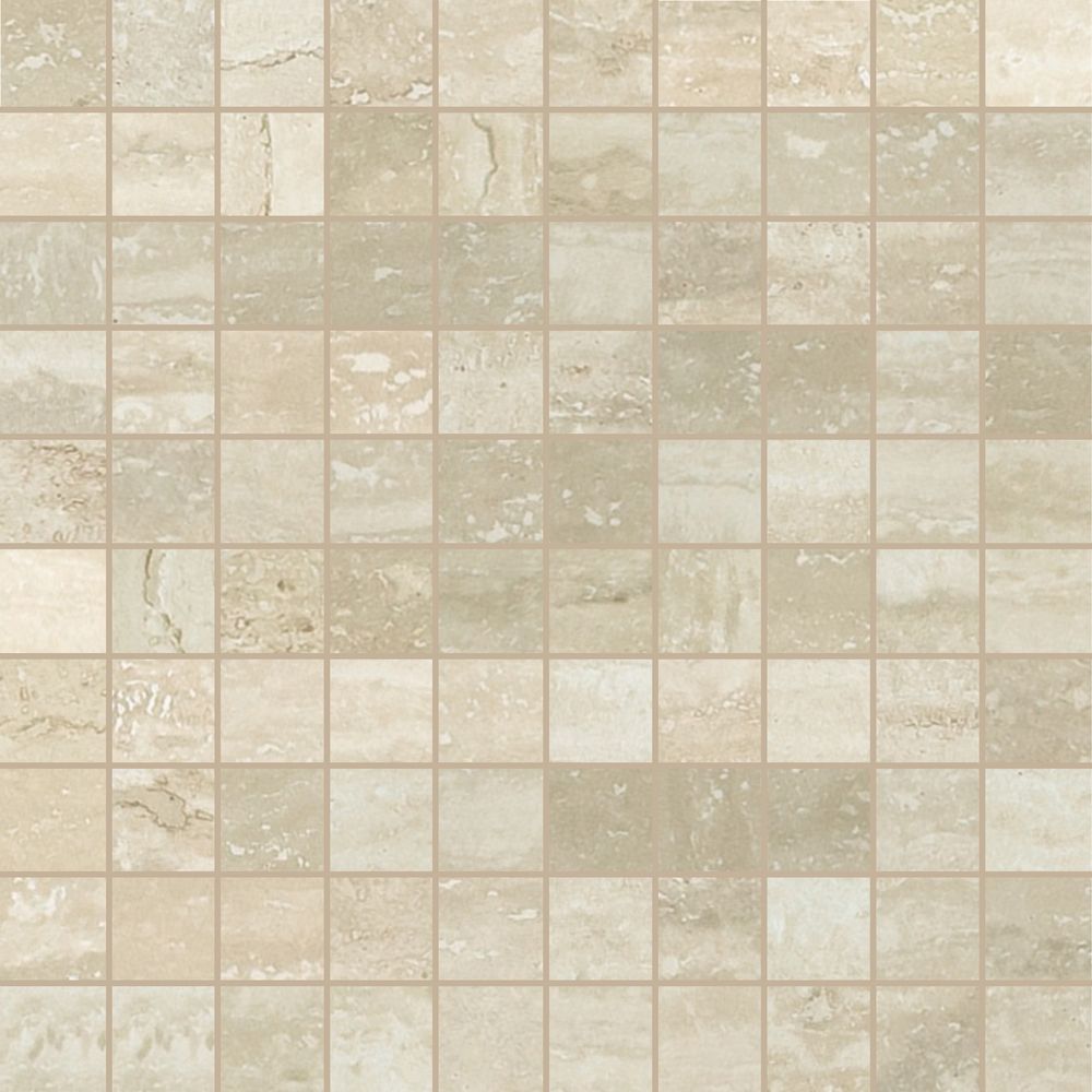 TIMELESS of CERIM Mosaico Travertino 30x30cm (3x3cm) Lucido TIMELESS of CERIM Mosaico Travertino 30x30cm (3x3cm) Lucido
