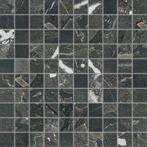 TIMELESS  of CERIM  Mosaico    Black Deep    30x30cm (3x3cm) Nat.