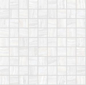 ONYX  of CERIM  Mosaico    White     30x30cm (3x3cm) Lucido